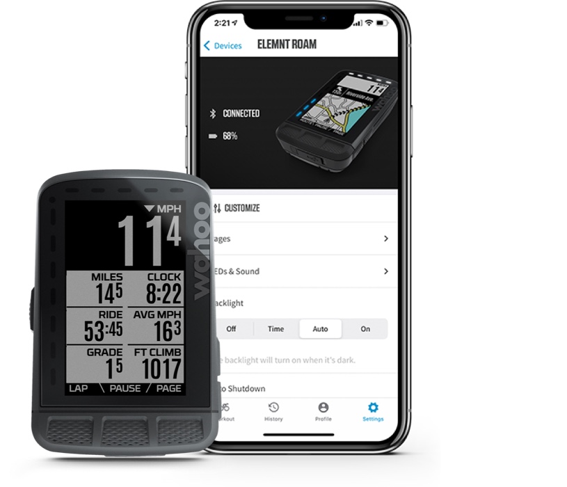 GPS Bike Computers for Cycling & Racing ELEMNT Wahoo Fitness