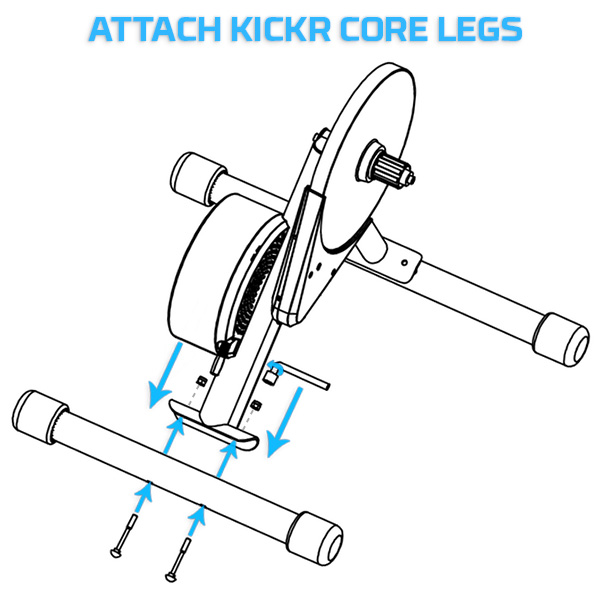 wahoo kickr core dimensions