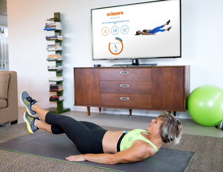 Apple TV and Seven Minute Workout