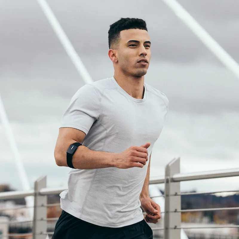 TICKR FIT heart rate monitor with armband