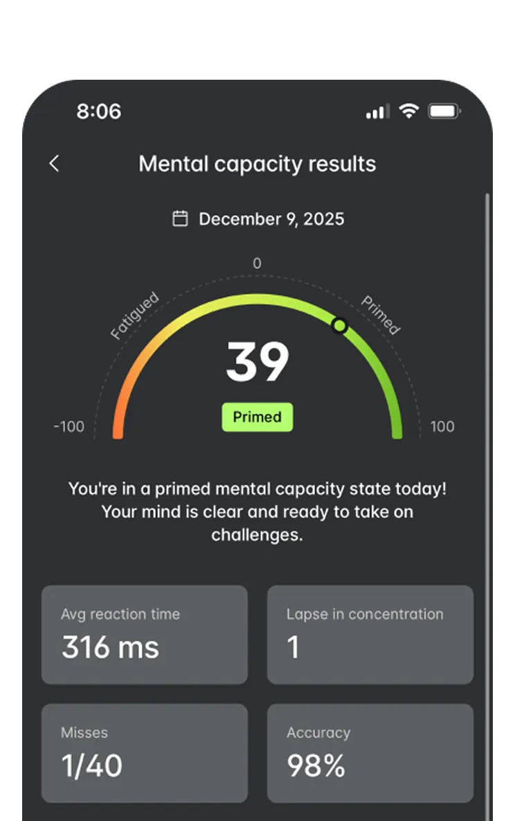 Mental Capacity App Screen