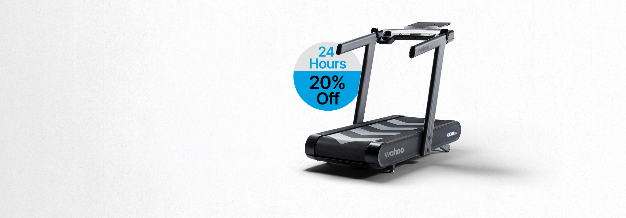 The Wahoo KICKR RUN smart treadmill