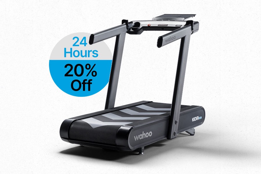 The Wahoo KICKR RUN smart treadmill