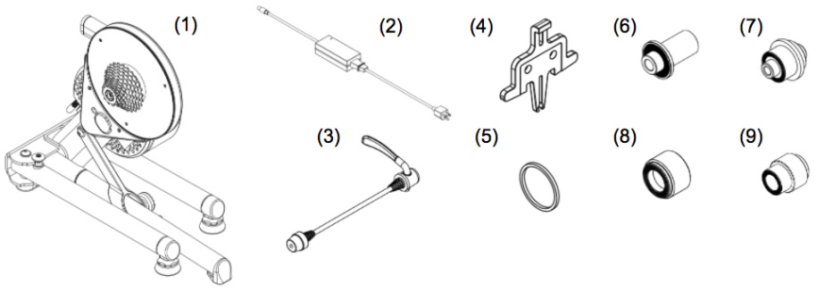 wahoo kickr disc brake spacer